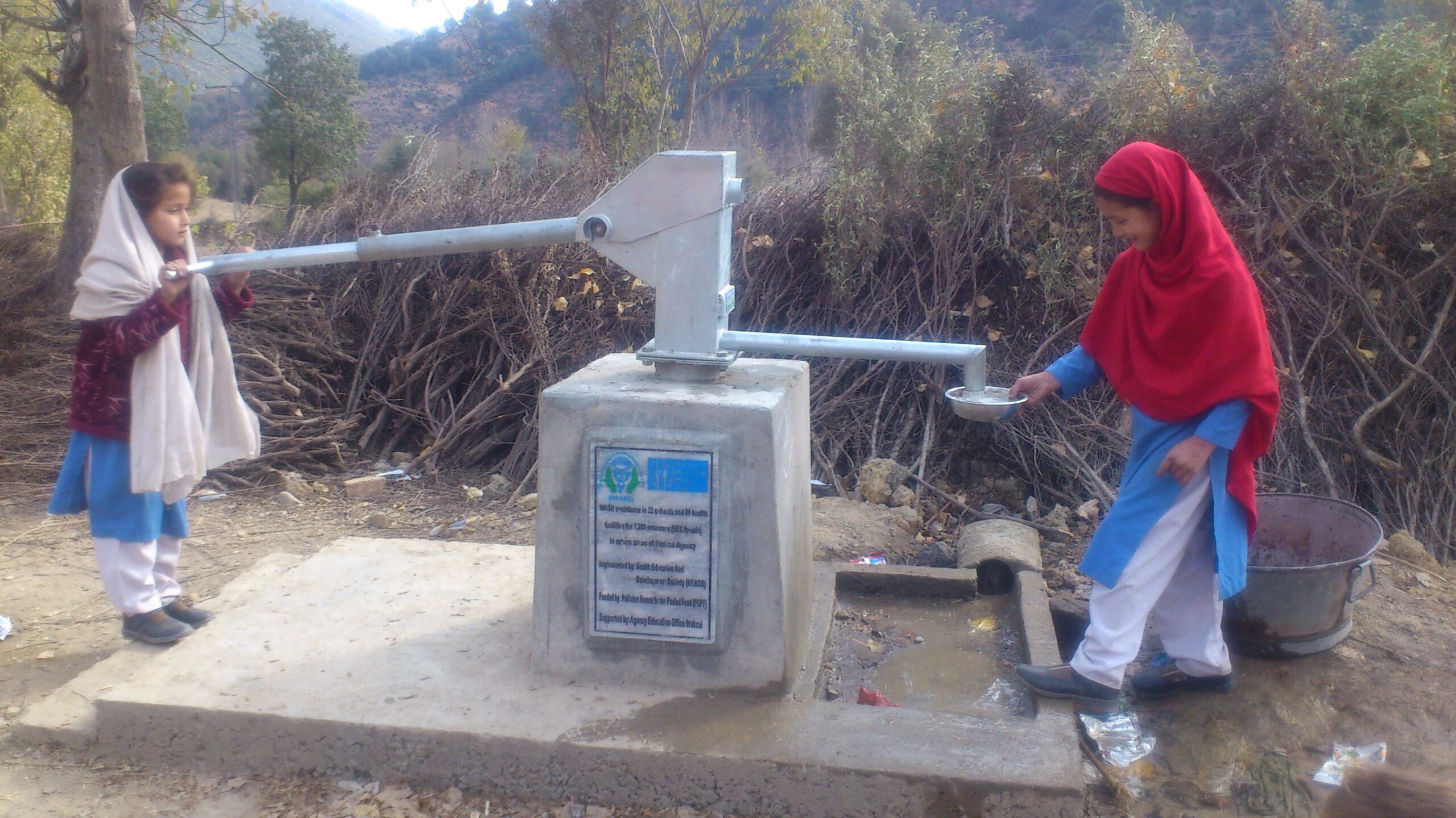 WASH assistance in 32 schools and 08 health facilities for 7,200 returnees (50% female) in return areas of Orakzai Agency