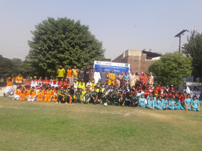 Promoting Peace Through Sports and Recreation Events – Football, Cricket, and Badminton Tournaments and Poetry and Speech Competition