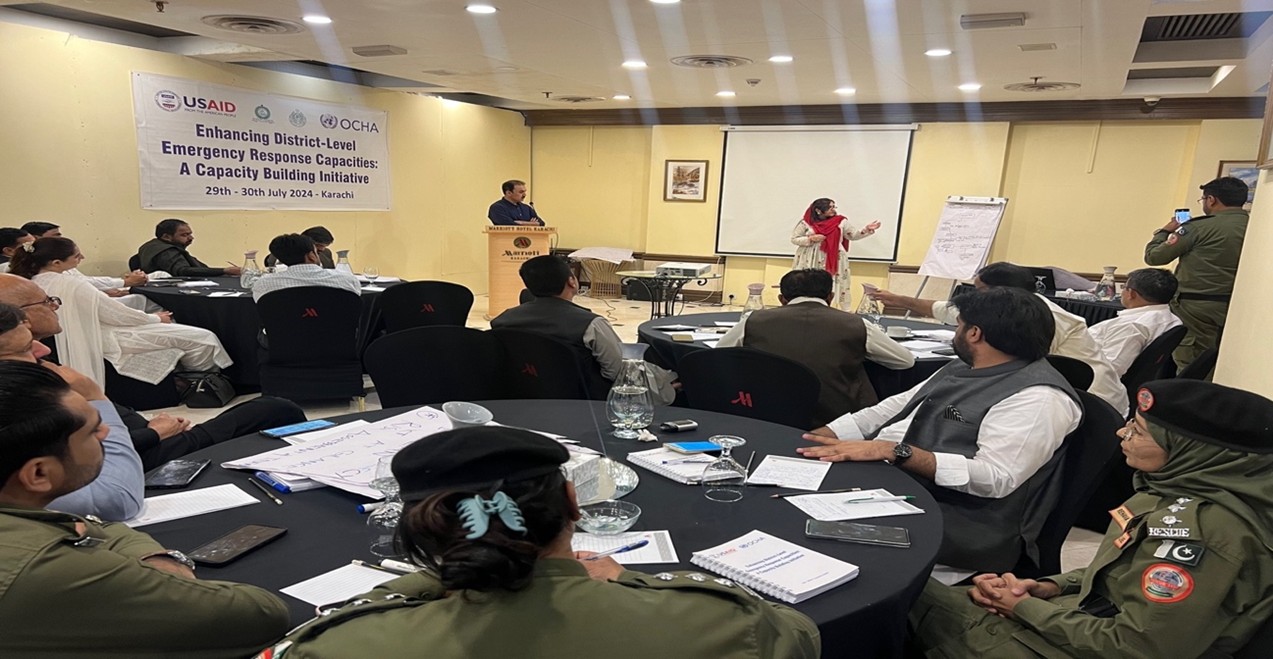 Enhancing District Level Emergency Response Capabilities under Hum Ahang Programme