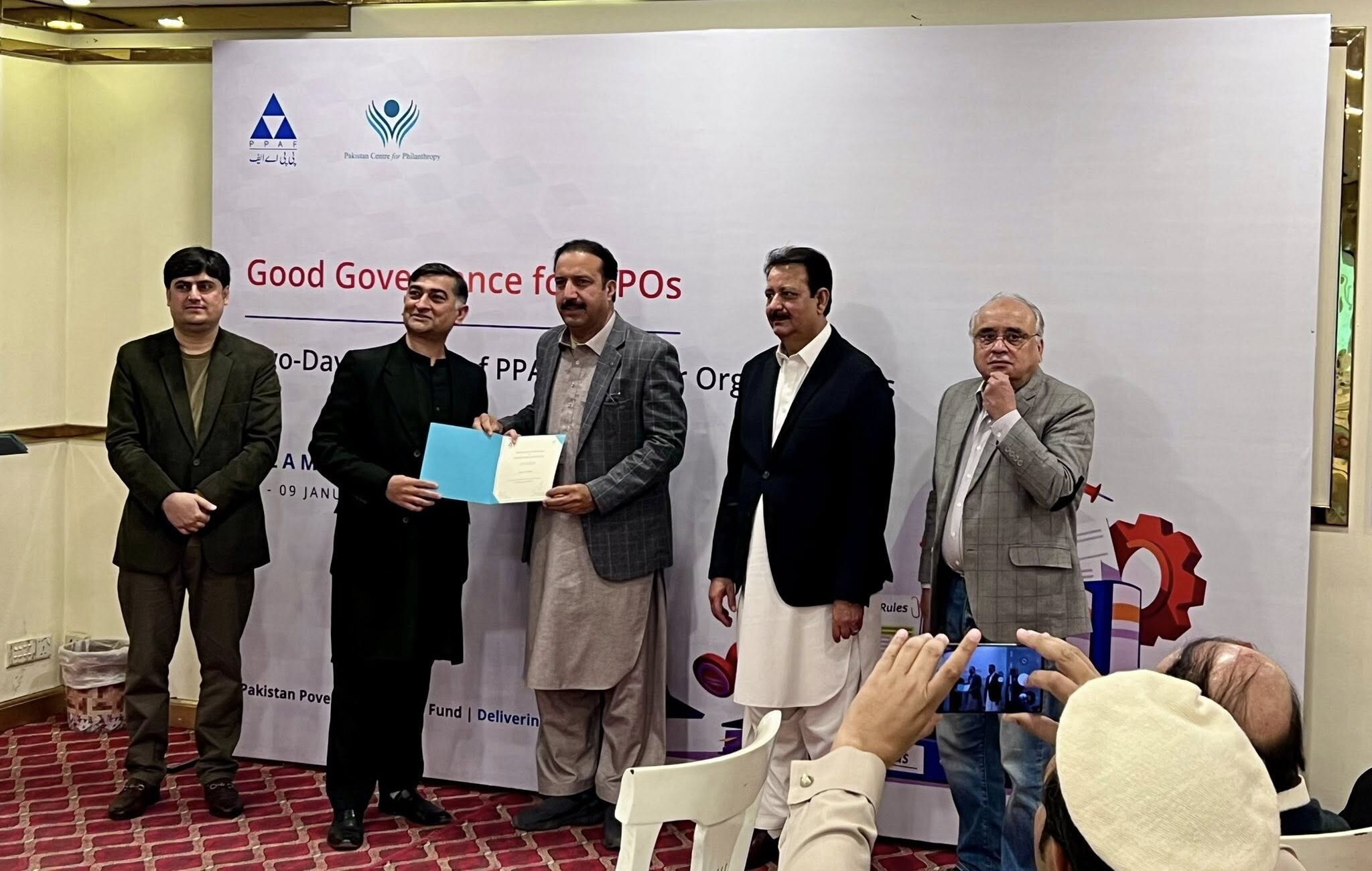 Capacity Building for Good Governance: HEADS at PPAF–PCP Training