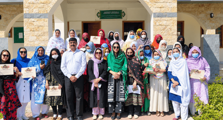 50 Women in Upper Chitral Complete Vocational and Digital Skills Training